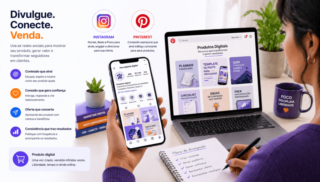 como divulgar templates no canva para conseguir vendas