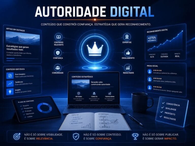 Construção de autoridade digital no ambiente online