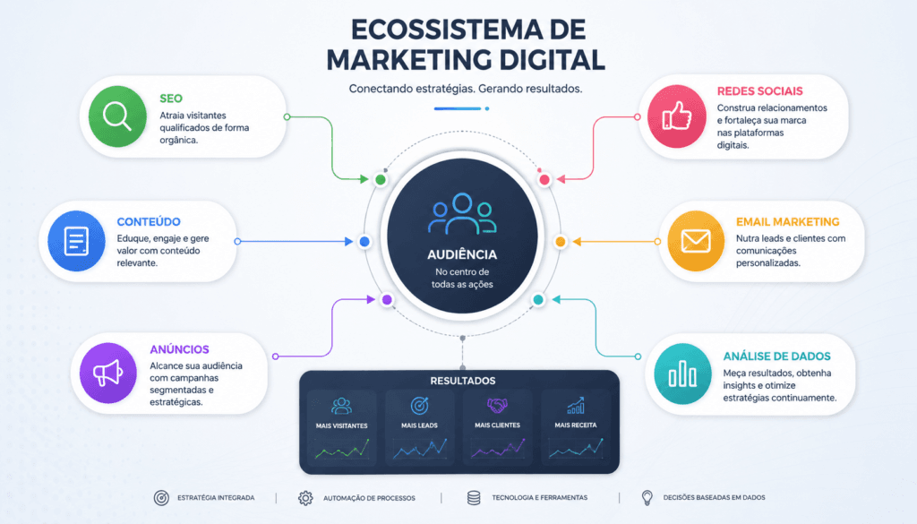 Como funciona o marketing digital na internet