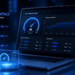 Core Web Vitals mostrando métricas de performance e experiência da página no Google