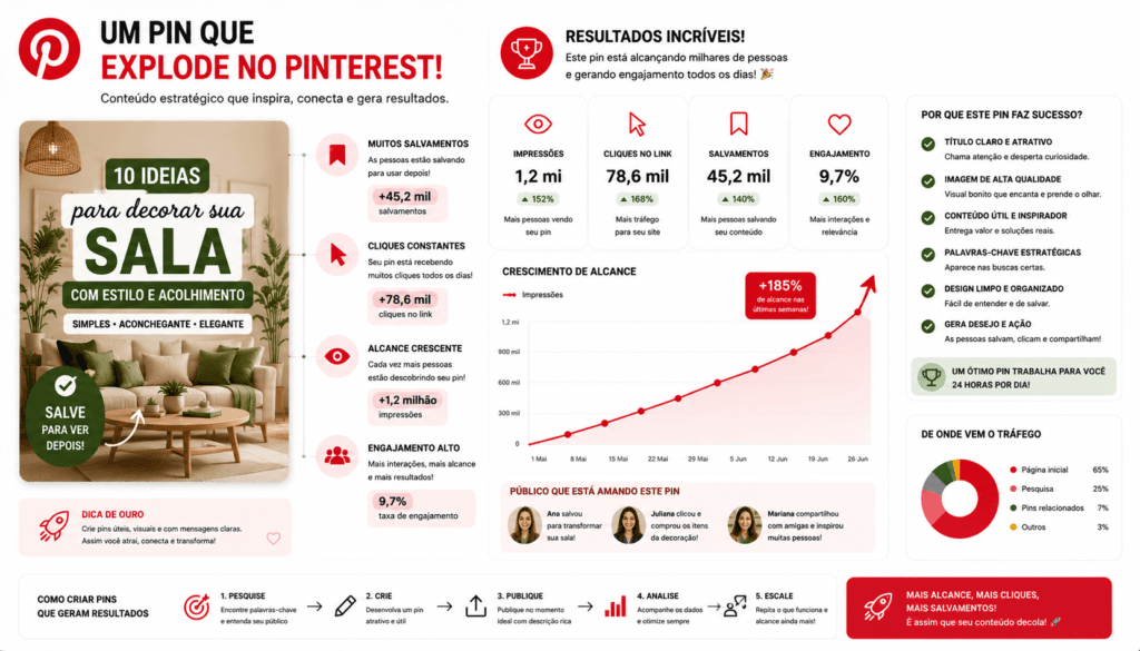 o que significa viralizar no pinterest