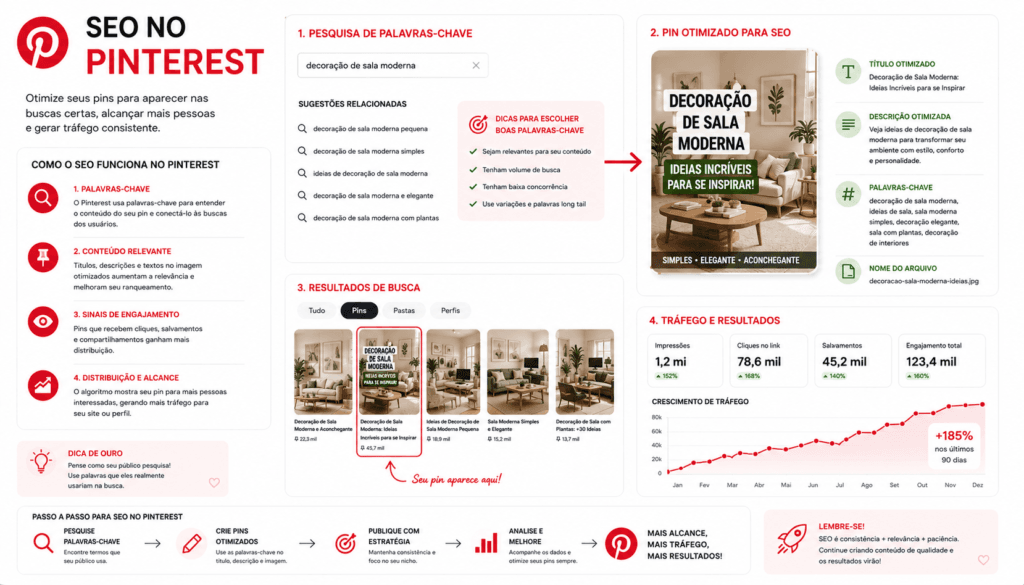 seo para aumentar alcance no pinterest