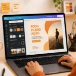 templates profissionais no canva exemplo de design organizado