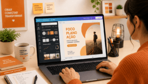 templates profissionais no canva exemplo de design organizado