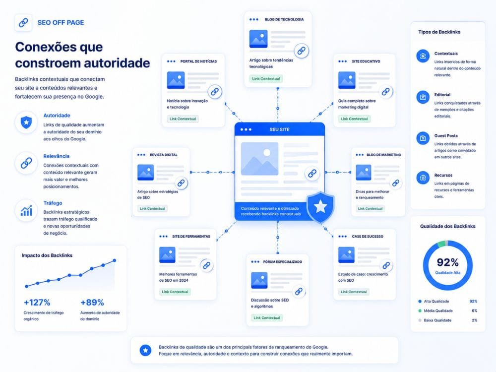 Topical authority conectando conteúdos e autoridade temática no SEO